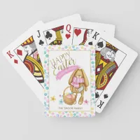 Happy Easter Everybunny ID640 Poker Cards