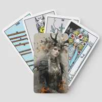 A Pagan Goddess With Antlers  Tarot Cards