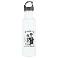 Till Death Do Us Part Skeleton Wedding Couple – Stainless Steel Water Bottle