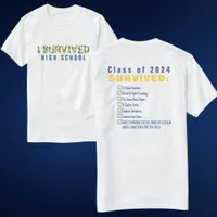 Gahanna Lincoln Class of 2025 I Survived Light T-Shirt