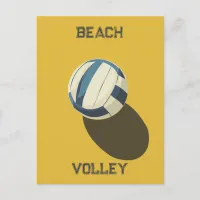 Beach Volleyball Postcard