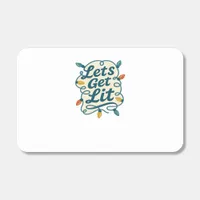 Let's Get Lit Funny Christmas Lights Holiday Party Matchboxes