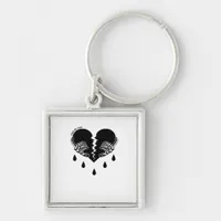 Tear Me Apart Emotional Dark Tone Keychain