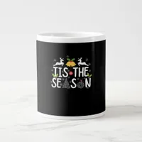 Tis The Season Classic Minimal Clean Giant Coffee Mug