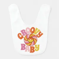 Groovy Baby Swirl Bib