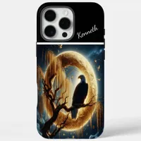 Eagle Watches Moonlit Sea iPhone 16 Pro Max Case