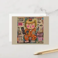 Toddler President Postcard