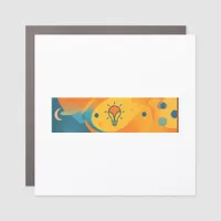 F-Caw-F Crow Essential Retro Classic Car Magnet