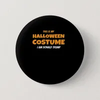 Halloween Donald  Costume Trumpkin Ideas Classic Button