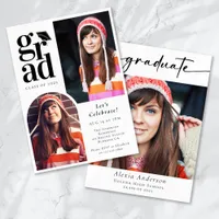 Graduation Multi Photo Arch Graduate Invitation