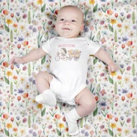 Locally Grown Hedgehog Baby Bodysuit – Pink
