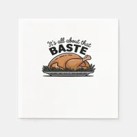 All About That Baste Christmas Classic Retro Look Napkins