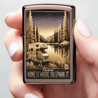 Golden Pines & Still Waters Zippo Lighter