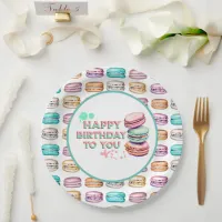 Happy Birthday To You | Macaron Paper Plates