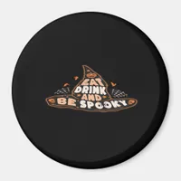 Eat Drink And Be Spooky Essential Vintage Style Magnet