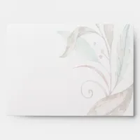 ENVELOPE |  Pastel Watercolor Wispy Foliage