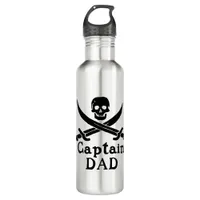 Captain Dad -  Classic Water Bottle