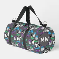 Painter Decorator Tradesman Patterned Monogram Duffle Bag