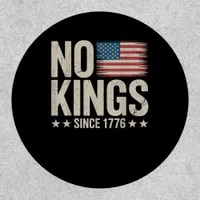 No Kings In America Since 1776 Freedom Spirit Look Patch
