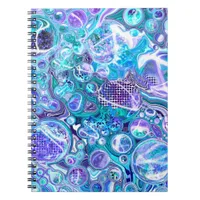 Blue Rhapsody | Abstract Art Notebook