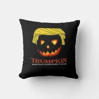 Trumpkin Make Halloween Great Again Classic – Slot Throw Pillow
