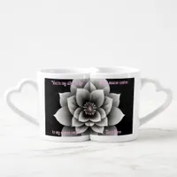 Perfectly Paired: Custom Heart Handle Mug Set 