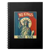 No Kings In America Since 1776 Vintage Cool Style Notebook