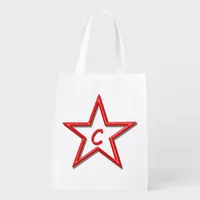 Polyester Bag - Super Star Red