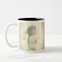 Shady Lady Vintage Two-Tone Coffee Mug