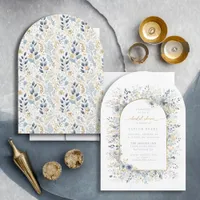 Sweet Floral Bridal Shower Arch ID1045 Invitation