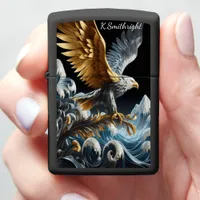  Eagle's Spirit: Ravine, Peak, Jade, Alloy full Zippo Lighter