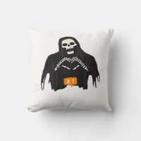 Skeleton Hand Heart Follower Classic Style Throw Pillow