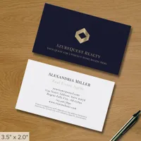 Professional Luxury Logo Business Card