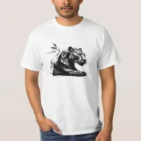 T-Shirt Black Pantha Design