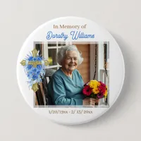 In Loving Memory | Photo Memorial Button