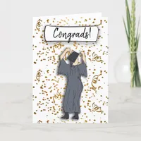 Congratulations to a Graduate Confetti Card
