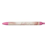 Pink Watercolor Personalized Pen