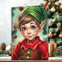 Whimsical Elf | Personalized Christmas Card