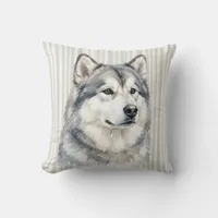 Alaskan Malamute Pillow Cover