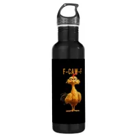 F-Caw-F Chicken Classic Retro Style Stainless Steel Water Bottle