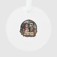 Valentines Till Death Do Us Part Classic Ornament