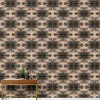 Black and Gold Pattern on Vanilla | Wallpaper