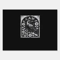 F-Caw-F Crow Aesthetic Casual Sign