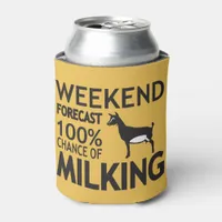 CUSTOMIZE Weekend Forecast Nigerian Dwarf Goat Can Cooler