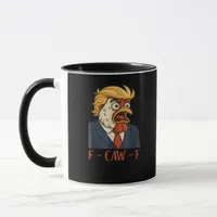 F Caw F Funny Chicken Classic Vintage Cool Style Mug