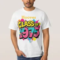 Customized Class of 1975 T-Shirt