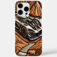 80s Muscle Car in Scenic Splendor iPhone 16 Pro Max Case