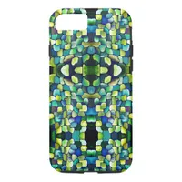 Contemporary Green Pattern iPhone 8/7 Case