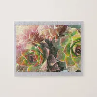 Hen and Chick Plants Jigsaw Puzzle