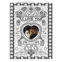 I Love You | Adult Coloring | Valentine's Day Card
